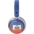 Haiti Flag Distressed Surface Headphones Skin